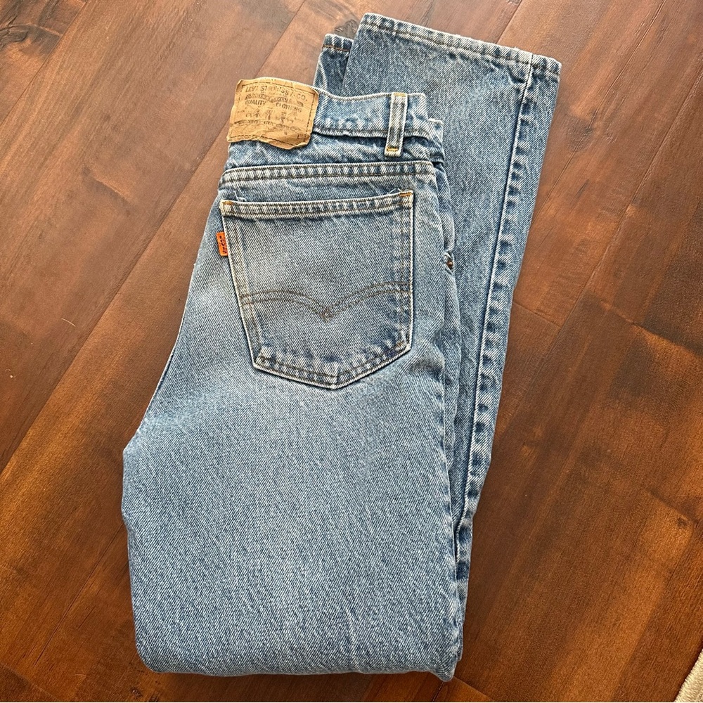 Vintage Orange Tab Levi’s Mom Jeans
